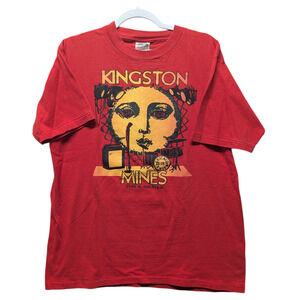 90s Kingston Mines Chicago Blues Center t shirt